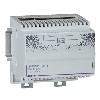 Switch 4+1 Port RJ45 10/100 Mbits