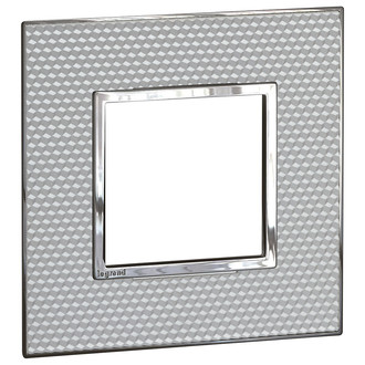 Plaque de recouvrement Arteor High End 1x1 Cube