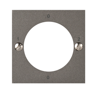 Schlüsselschalter Frontplatte 1-0-2-0 magnesium
