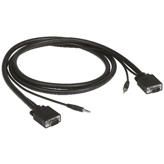 Anschlusskabel HD 15 + Jack 3,5 mm