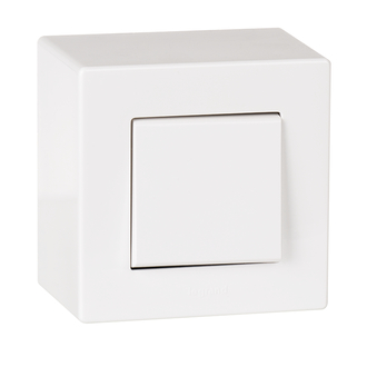 Wippschalter S6 weiss