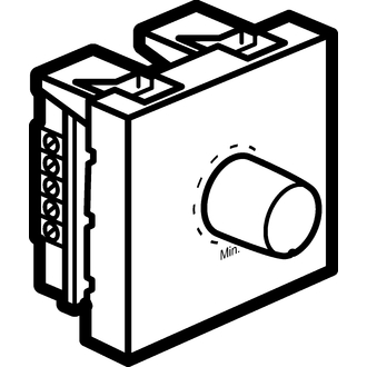 Lautstärkeregler 100V, 25W magnesium