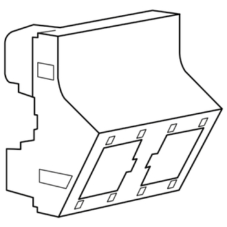 Frontplatte «freenet» 2xRJ45 weiss