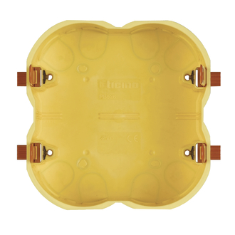 Einlassdose für Hohlwände 3 +3 Module, Standard Italien