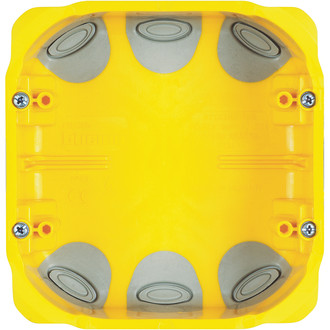 Einlassdose für Hohlwände 3 +3 Module, Standard Italien