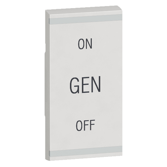 Touches avec symbole "ON-OFF-GEN"