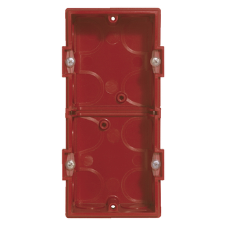 Boîte d'encastrement pour maçonnerie 4/5 modules, standard européen