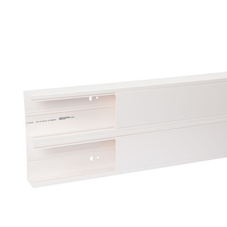 Brüstungskanal HF, 50 x 190 x 2000 mm, weiss