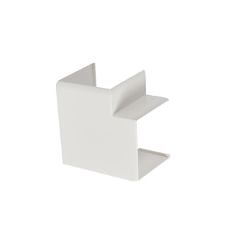Flachwinkel HF, 25 x 25 mm, weiss