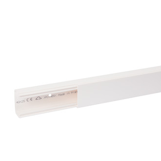 Installationskanal HF, 25 x 40 x 2000 mm, weiss