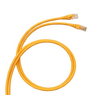 Patchkabel RJ45 Kat. 6A U/UTP 2M gelb