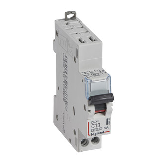Disjoncteur 1L/N C 13A - 6kA
