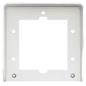 Visière anti-pluie 1 module, Allwhite