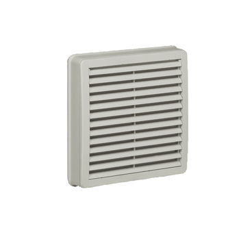 Ouies d'aération plastique pour ventilation 250x250mm